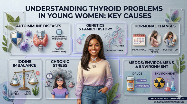 Read more about the article What are the causes of thyroid problems in young women?